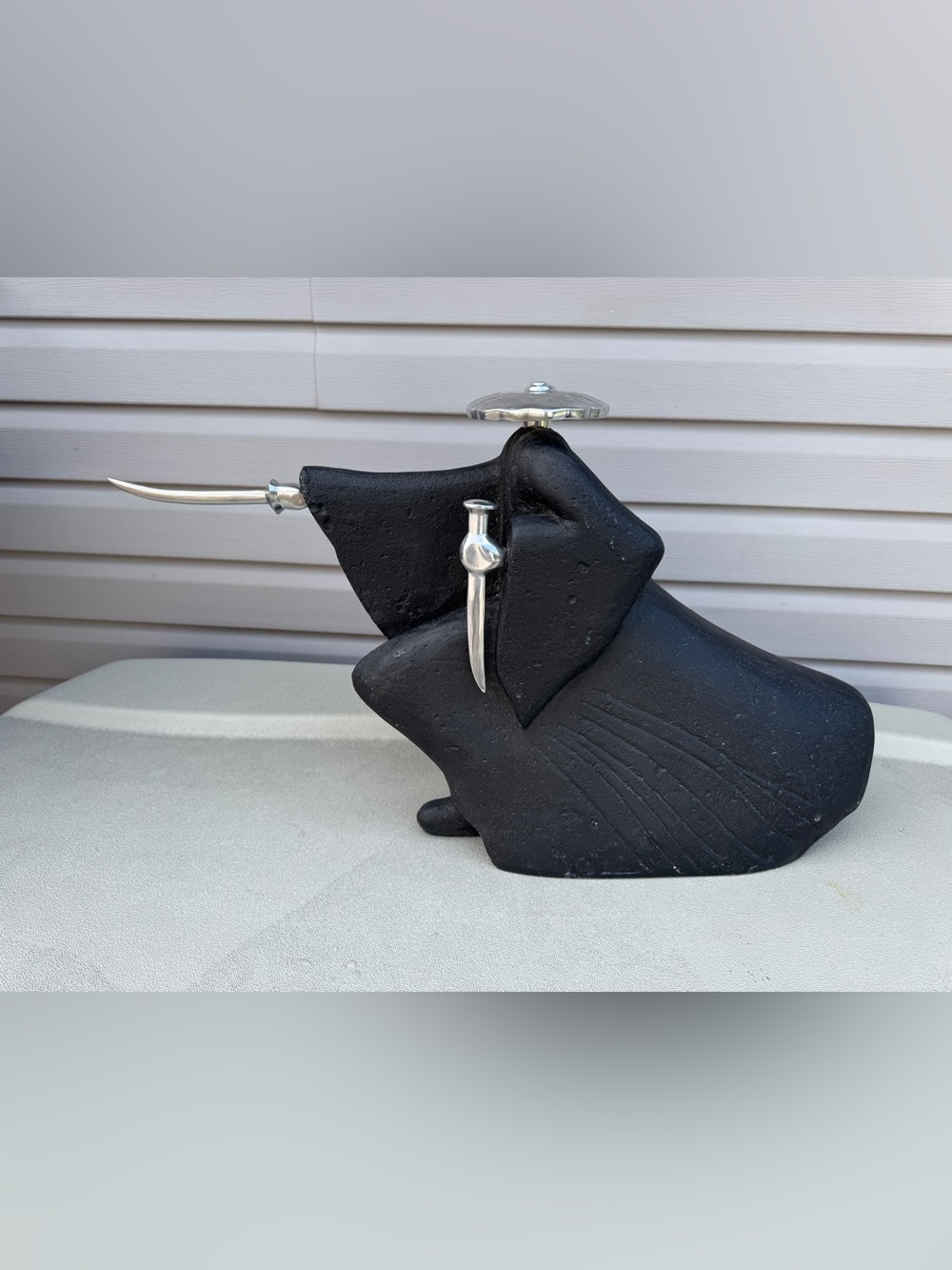 Pier1 Imports Samurai Warrior Modernist Statue.